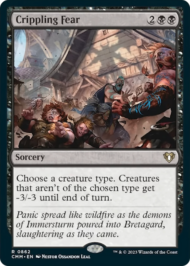 Crippling Fear [Commander Masters] | Total Play