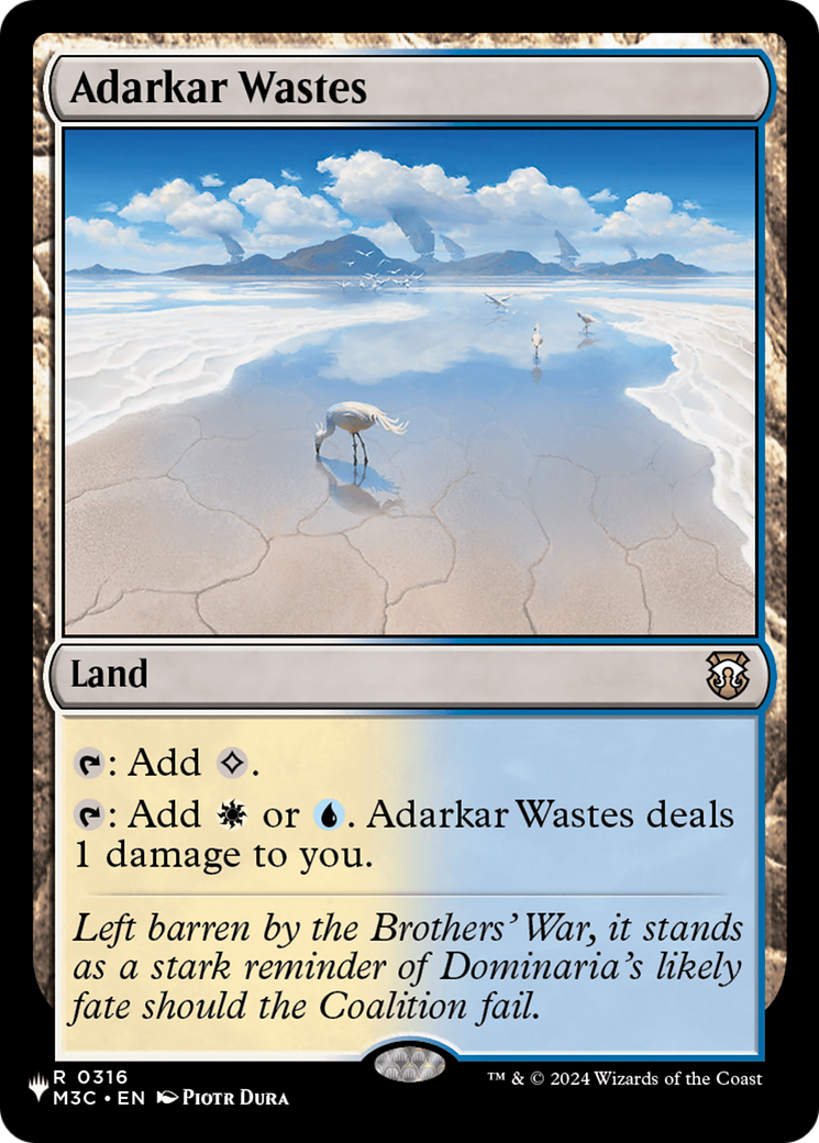Adarkar Wastes (M3C) [The List] | Total Play