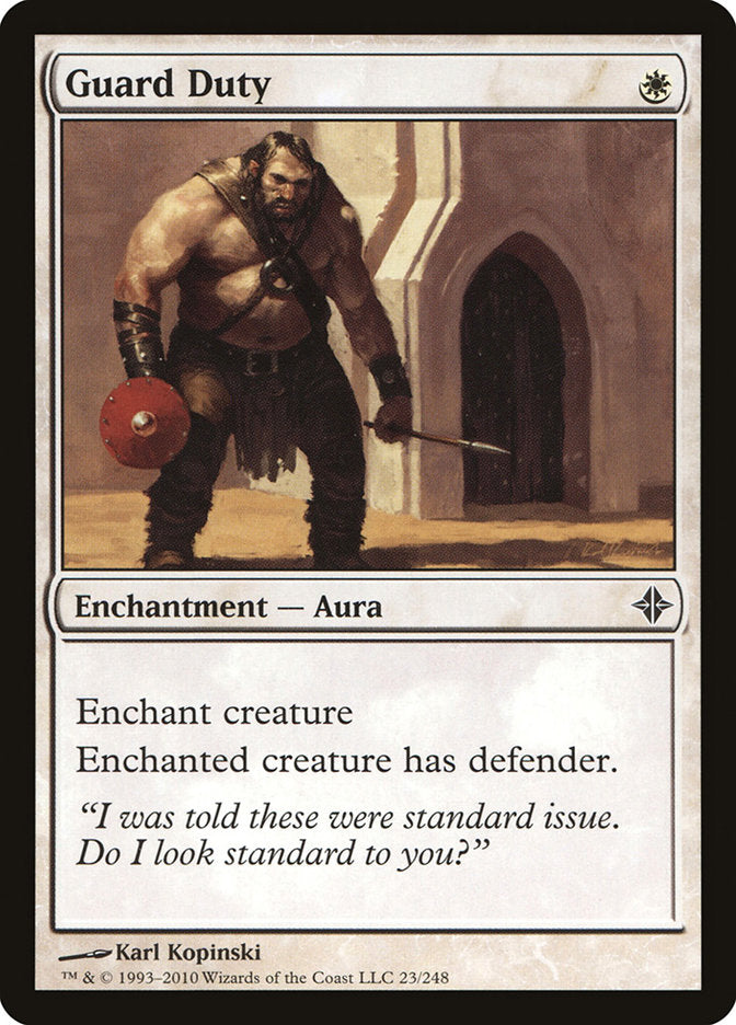 Guard Duty [Rise of the Eldrazi] | Total Play