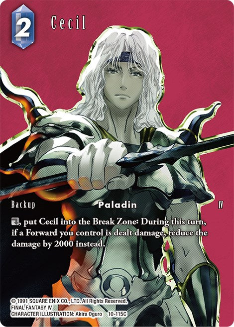 Cecil (Full Art) [Opus X] | Total Play