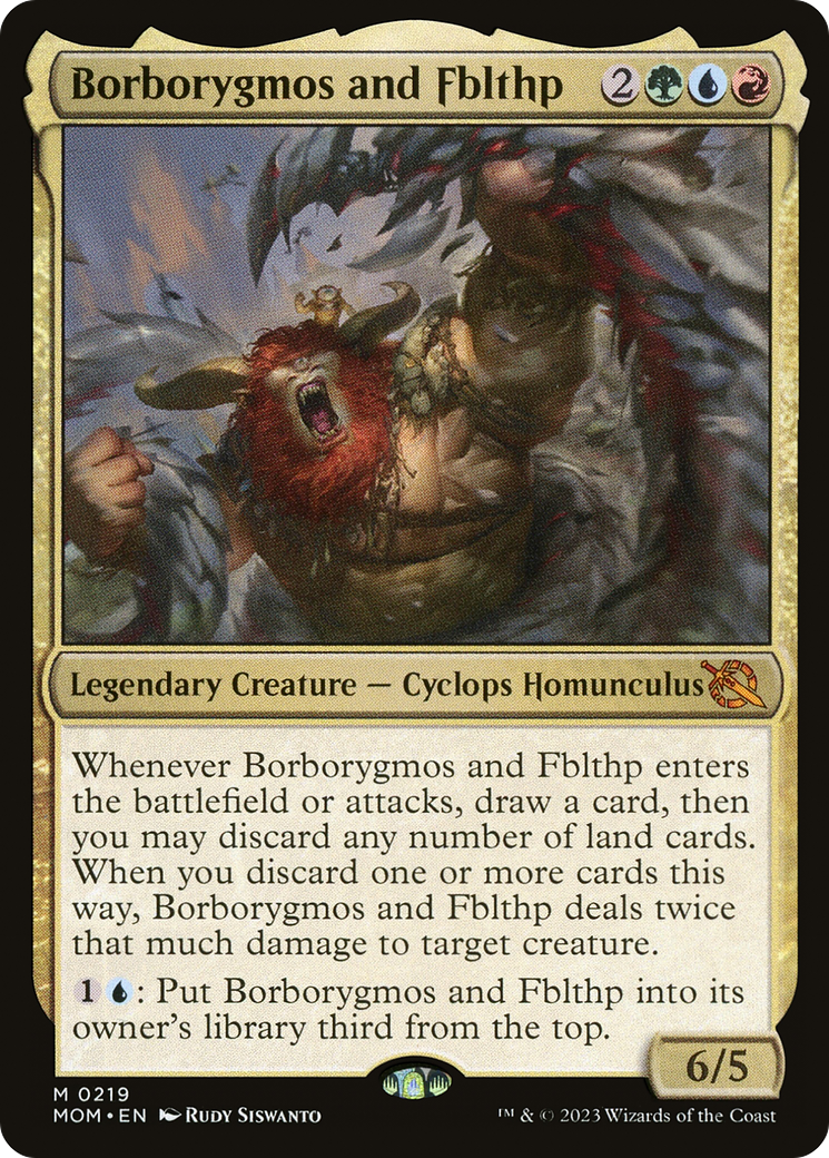 Borborygmos and Fblthp [March of the Machine] | Total Play