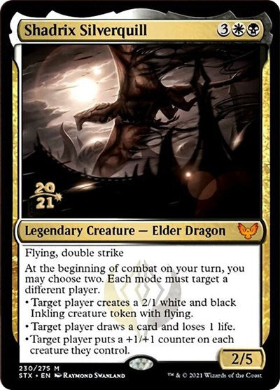 Shadrix Silverquill [Strixhaven: School of Mages Prerelease Promos] | Total Play