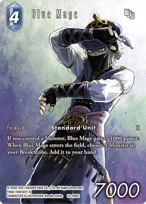 Blue Mage (Full Art) [Opus XIV: Crystal Abyss] | Total Play