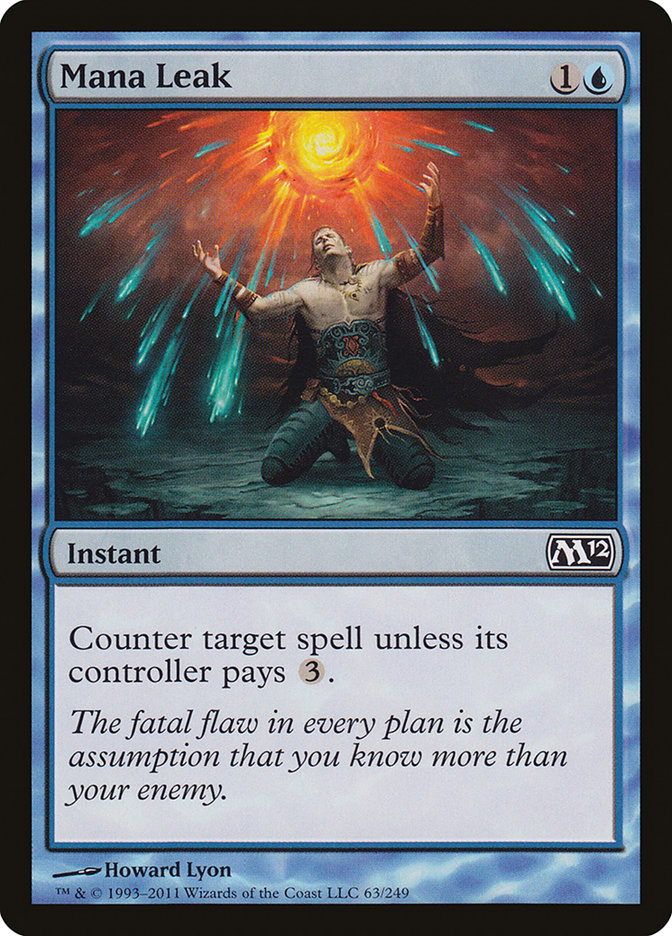Mana Leak [Magic 2012] | Total Play