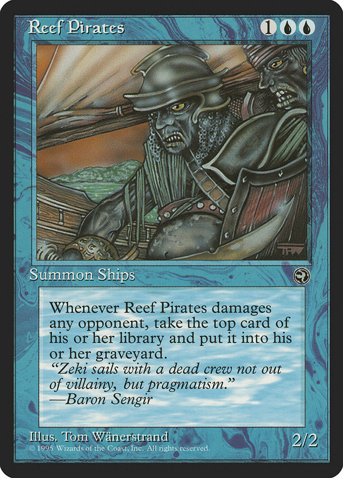 Reef Pirates (Baron Sengir Flavor Text) [Homelands] | Total Play