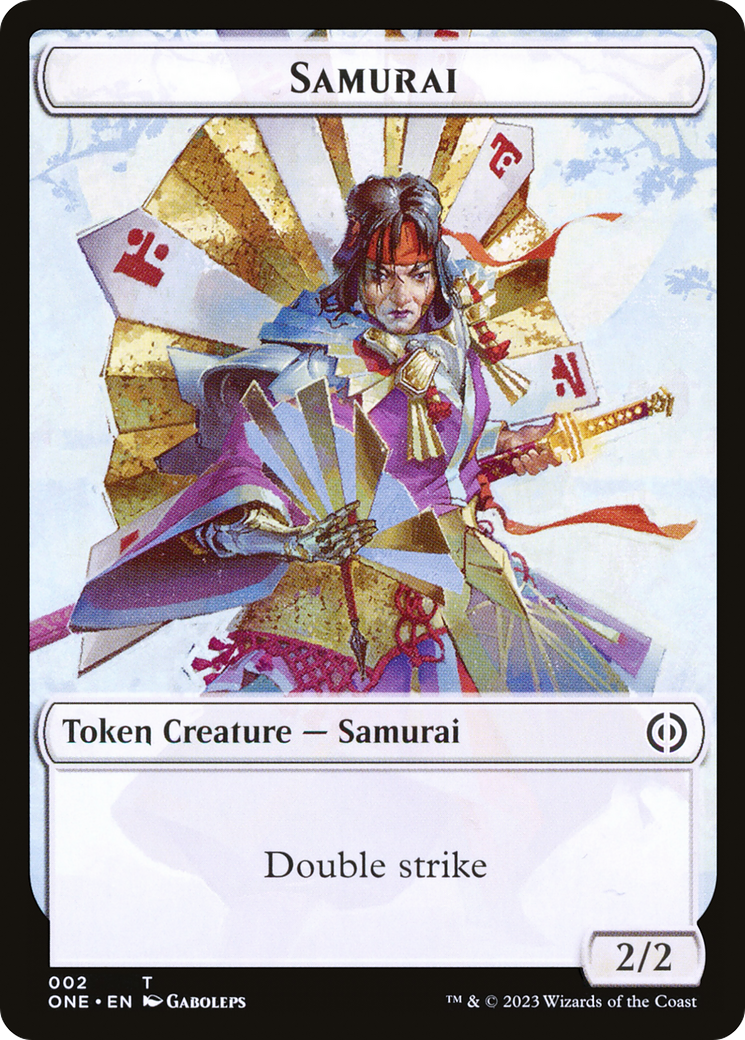 Samurai Token [Phyrexia: All Will Be One Tokens] | Total Play