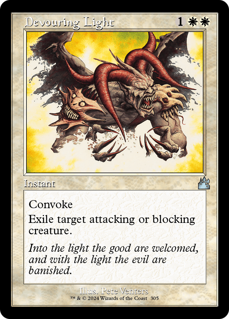 Devouring Light (Retro Frame) [Ravnica Remastered] | Total Play