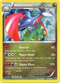 Salamence (57/108) (Cosmos Holo) (Blister Exclusive) [XY: Roaring Skies] | Total Play
