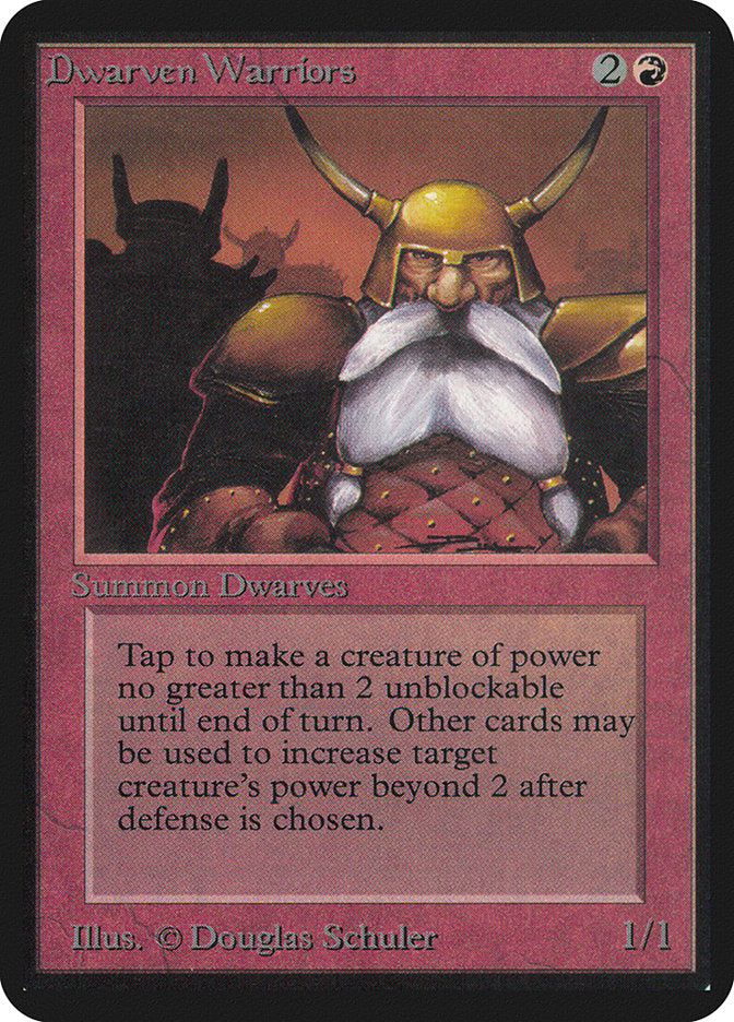 Dwarven Warriors [Alpha Edition] | Total Play