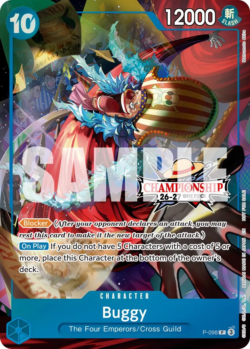 Buggy (CS 26-27 Event Pack) [One Piece Promotion Cards] | Total Play