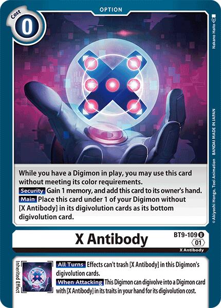 X Antibody [BT9-109] [Limited Card Pack -Final Crest-] | Total Play