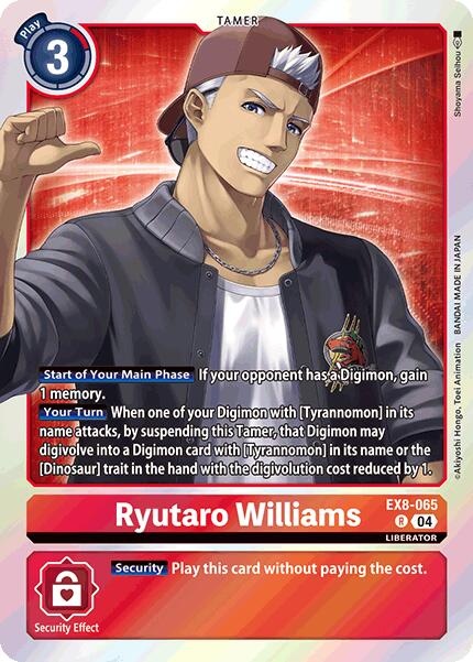 Ryutaro Williams [EX8-065] [Limited Card Pack -Final Crest-] | Total Play
