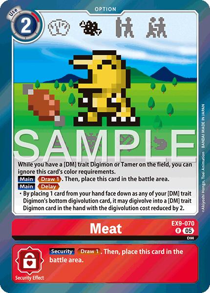 Meat [EX9-070] [Limited Card Pack -Final Crest-] | Total Play