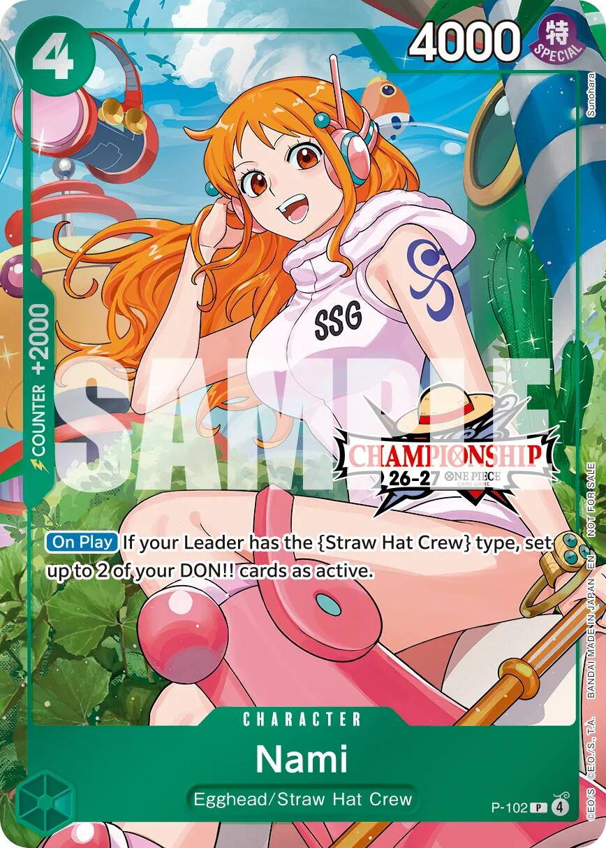 Nami (CS 26-27 Celebration Pack) [One Piece Promotion Cards] | Total Play