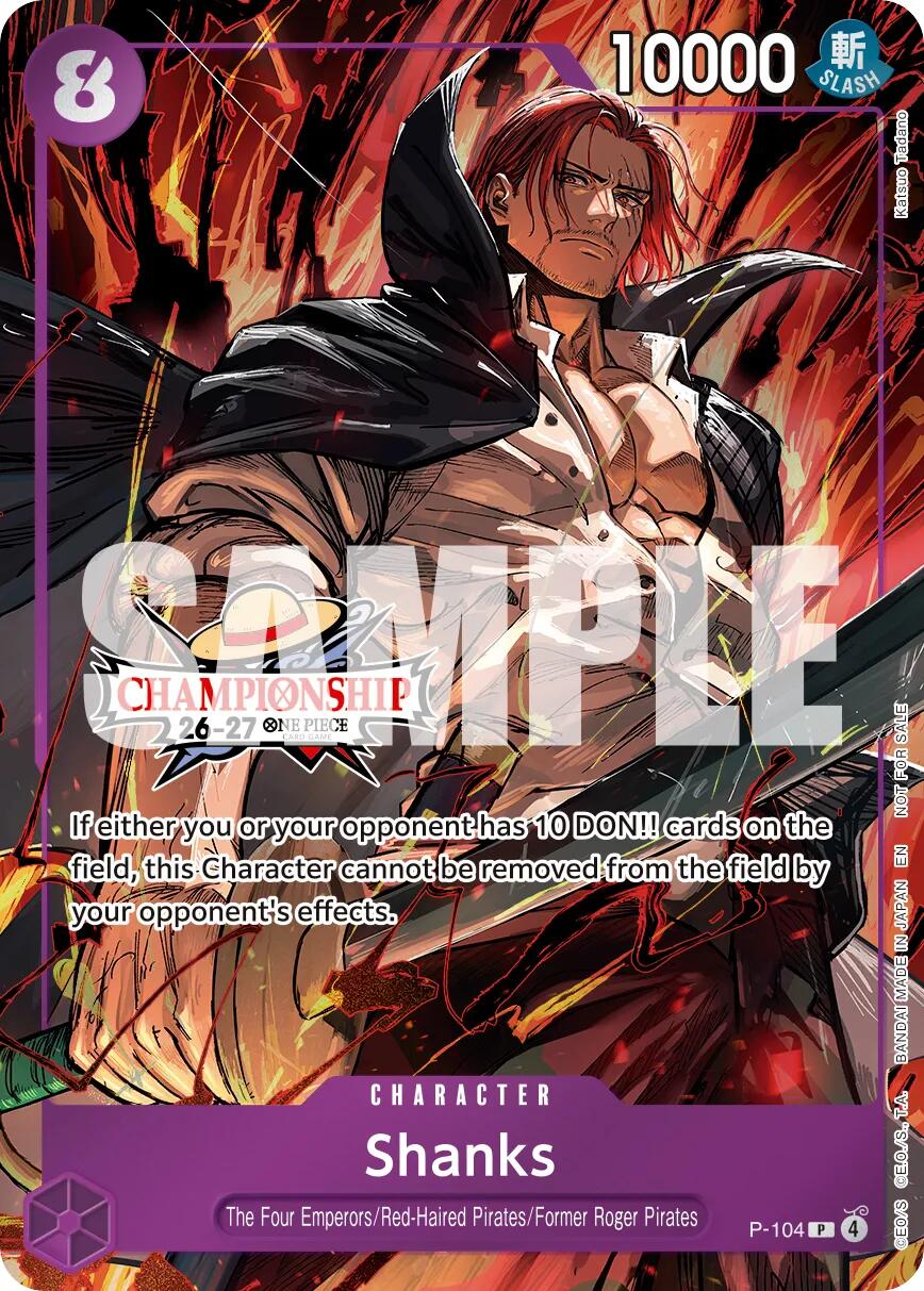 Shanks (CS 26-27 Celebration Pack) [One Piece Promotion Cards] | Total Play