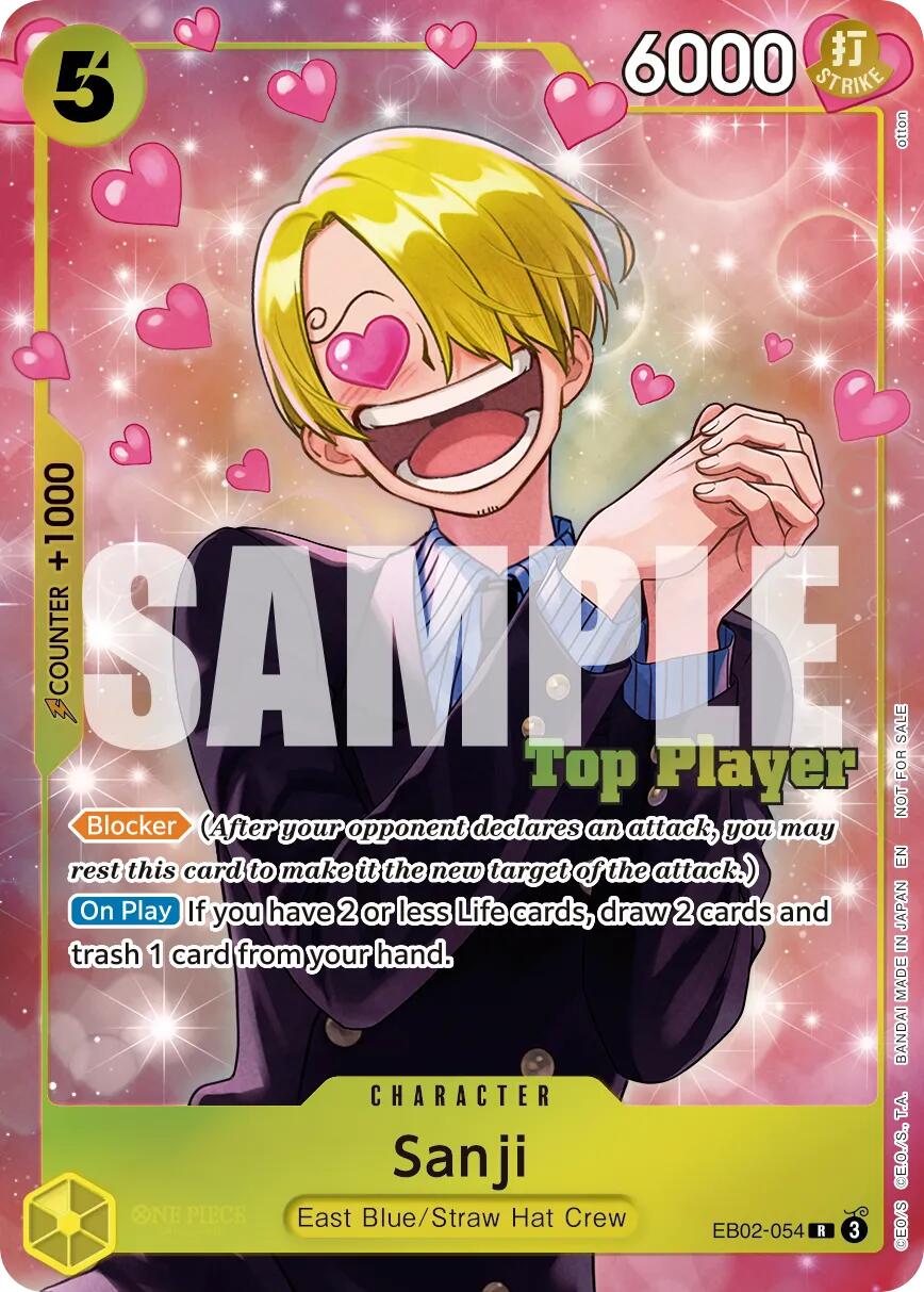 Sanji (CS 26-27 Top Player Pack Vol. 1) [One Piece Promotion Cards] | Total Play