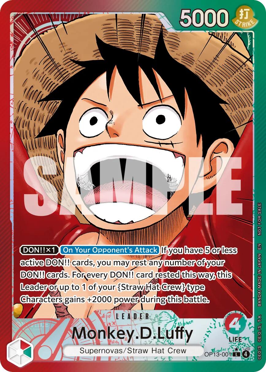 Monkey.D.Luffy (Jumbo) [One Piece Promotion Cards] | Total Play