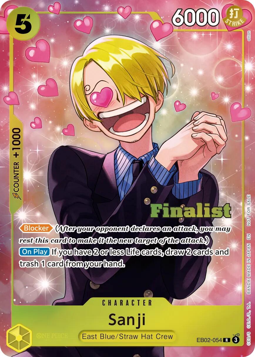 Sanji (CS 26-27 Finalist Card Set Vol. 1) [One Piece Promotion Cards] | Total Play