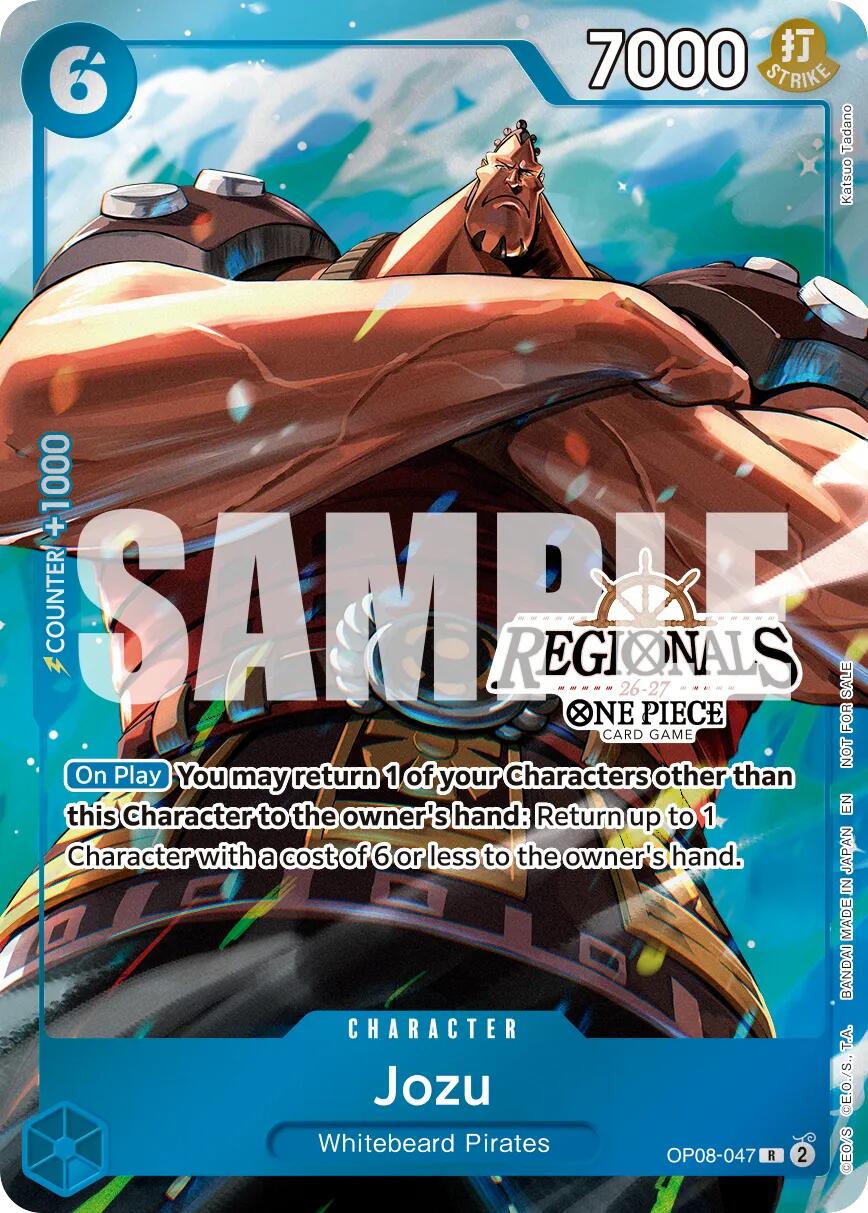 Jozu (Regional Participation Pack 2026 Vol.2) [One Piece Promotion Cards] | Total Play