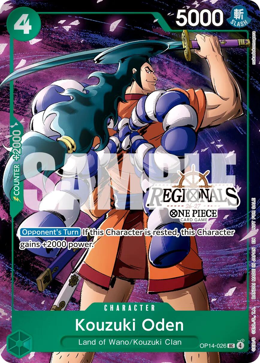 Kouzuki Oden (Regional Participation Pack 2026 Vol.2) [One Piece Promotion Cards] | Total Play