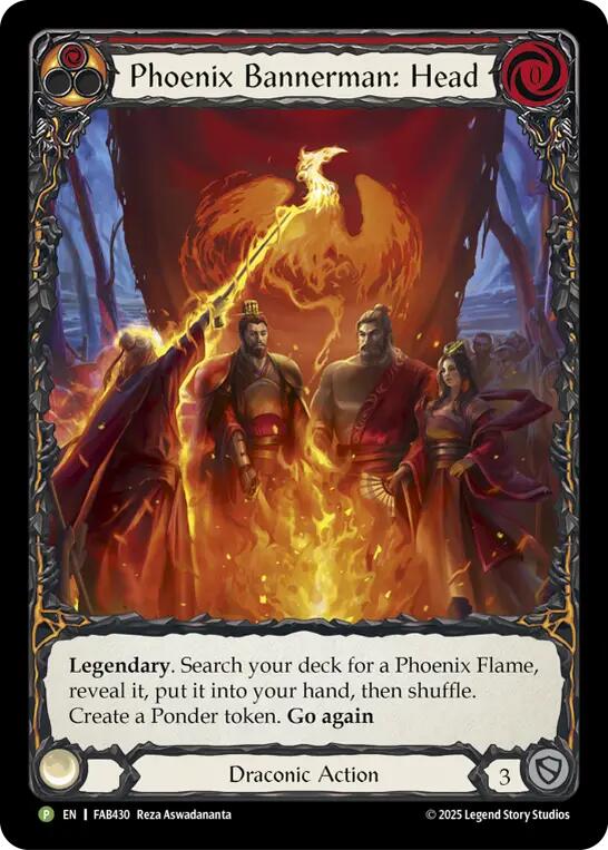 Phoenix Bannerman: Head [FAB430] (Promo)  Cold Foil | Total Play