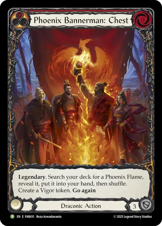 Phoenix Bannerman: Chest [FAB431] (Promo)  Cold Foil | Total Play