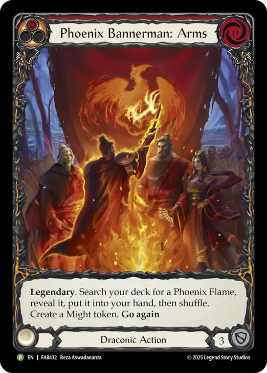 Phoenix Bannerman: Arms [FAB432] (Promo)  Cold Foil | Total Play