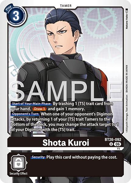 Shota Kuroi [BT26-092] [Timeless Bonds] | Total Play