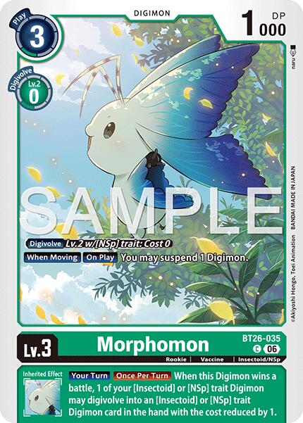 Morphomon [BT26-035] [Timeless Bonds] | Total Play