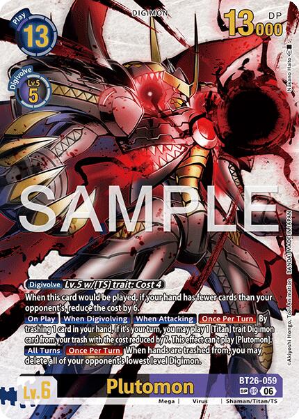 Plutomon [BT26-059] (SP) [Timeless Bonds] | Total Play
