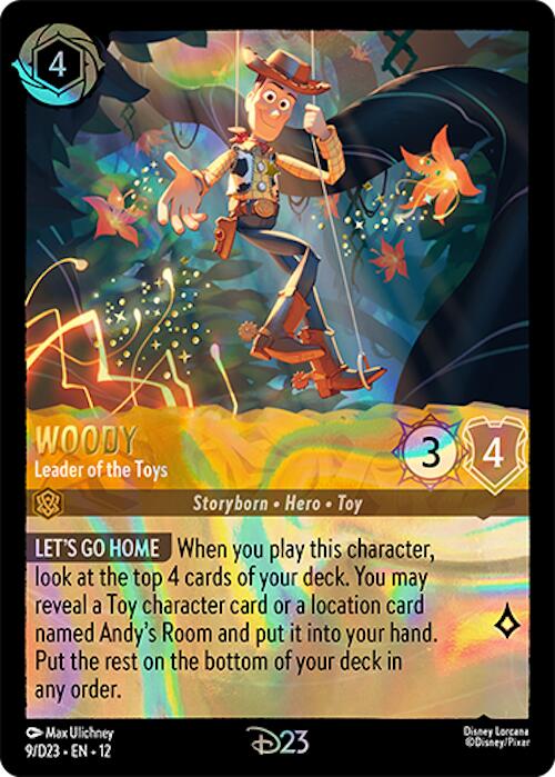 Woody - Leader of the Toys (9) [D23 Promos] | Total Play