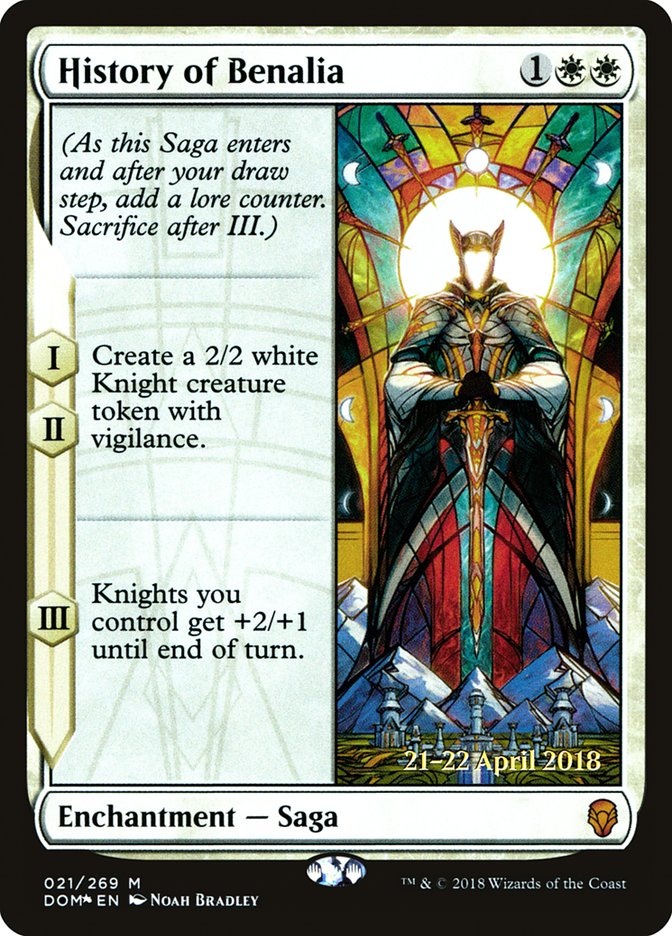 History of Benalia [Dominaria Prerelease Promos] | Total Play