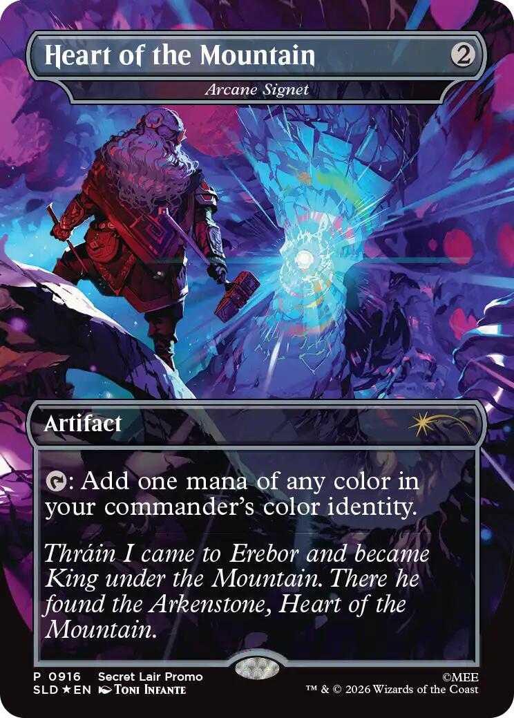 Heart of the Mountain - Arcane Signet [Secret Lair Drop Series] | Total Play