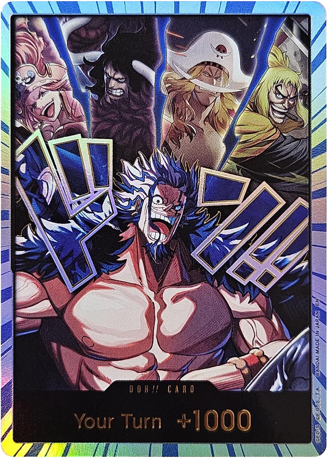 DON!! Card (Alternate Art) (Rocks) (Special Foil) [The World's Strongest Warriors] | Total Play