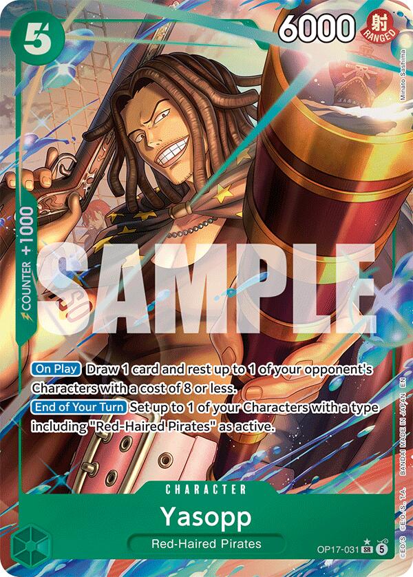 Yasopp (Alternate Art) [The World's Strongest Warriors] | Total Play