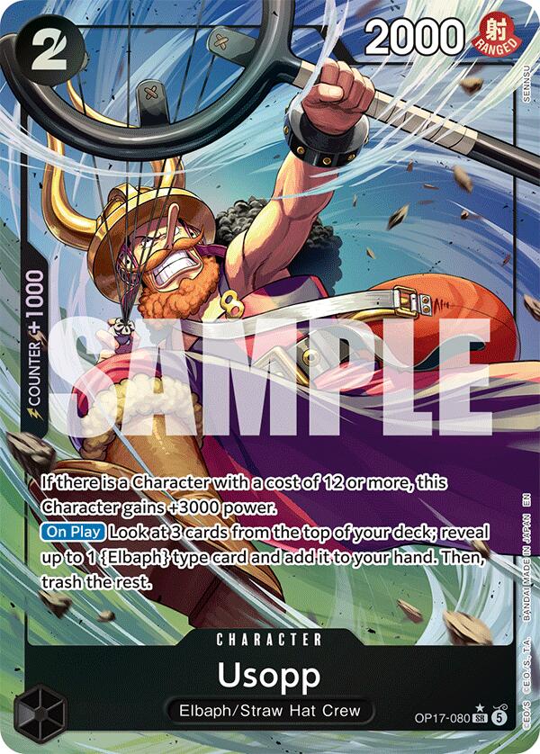 Usopp (Alternate Art) [The World's Strongest Warriors] | Total Play