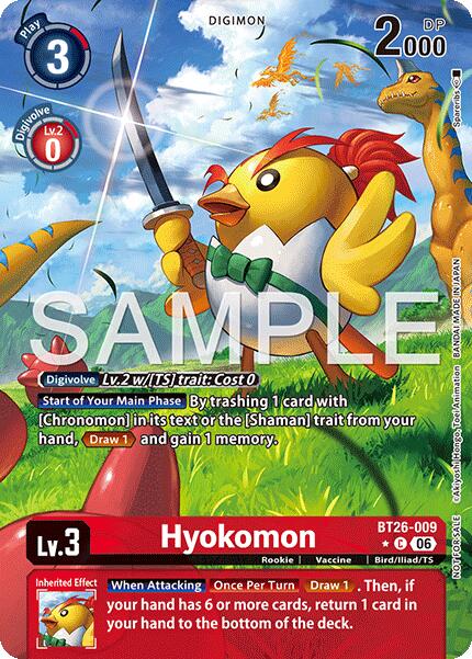 Hyokomon [BT26-009] (Alternate Art) [Timeless Bonds] | Total Play
