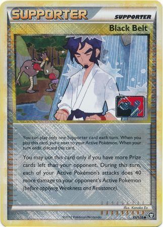 Black Belt (85/102) (League Promo) [HeartGold & SoulSilver: Triumphant] | Total Play