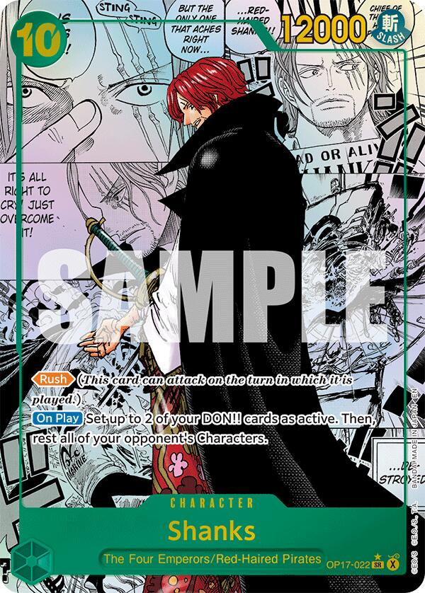 Shanks (Manga) [The World's Strongest Warriors] | Total Play