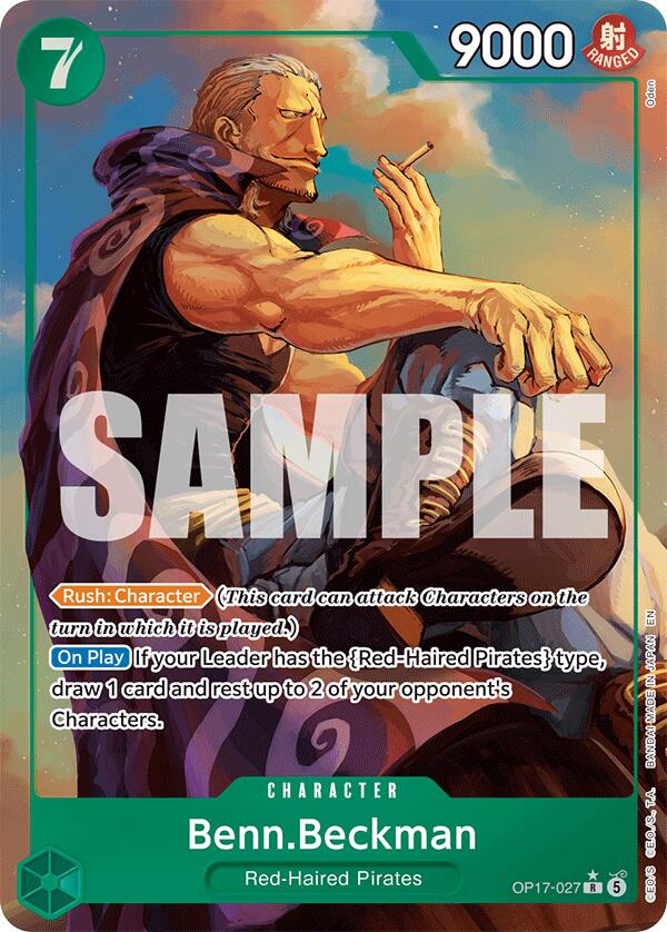 Benn.Beckman (Alternate Art) [The World's Strongest Warriors] | Total Play