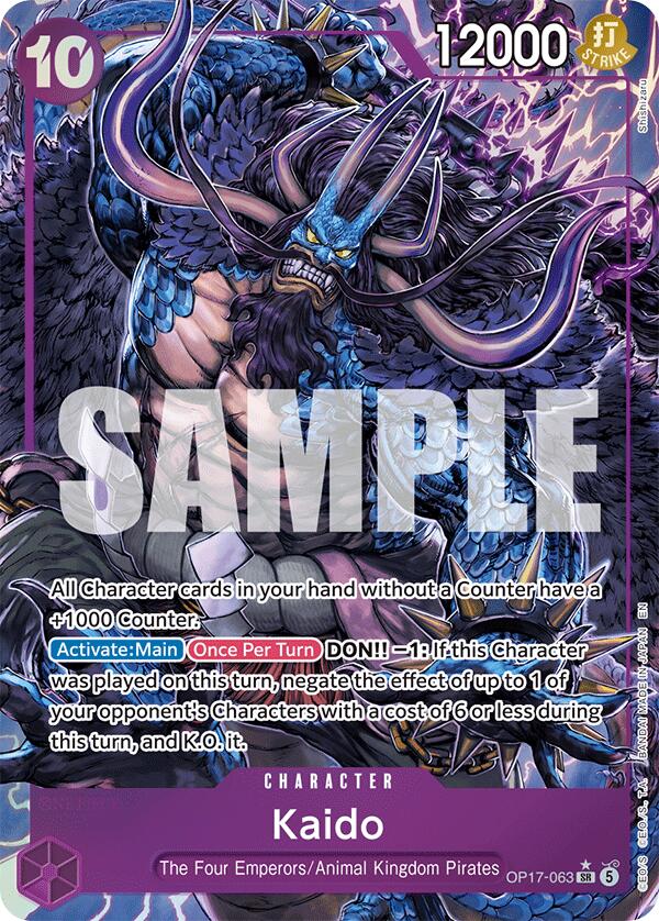 Kaido (Alternate Art) [The World's Strongest Warriors] | Total Play
