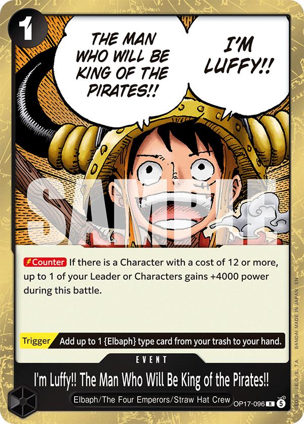 I'm Luffy!! The Man Who Will Be King of the Pirates!! [The World's Strongest Warriors] | Total Play