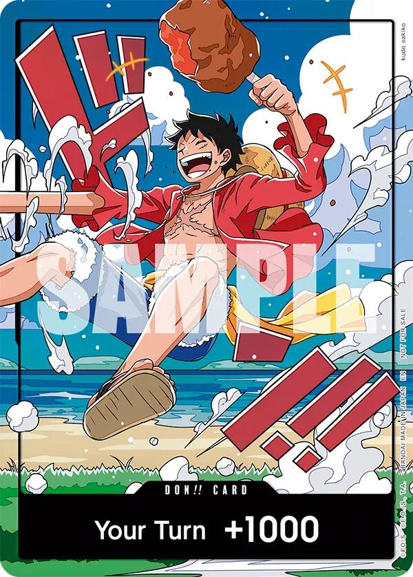 DON!! Card (World United) (Luffy) [One Piece Promotion Cards] | Total Play