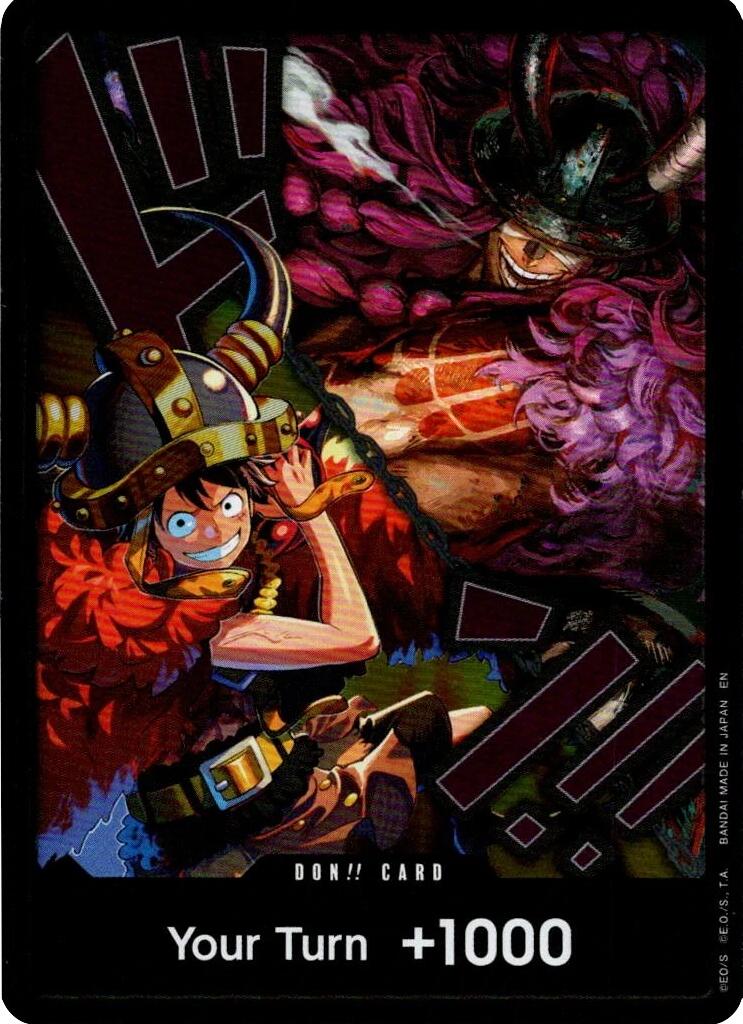 DON!! Card (Alternate Art) (Luffy and Loki) [The World's Strongest Warriors] | Total Play