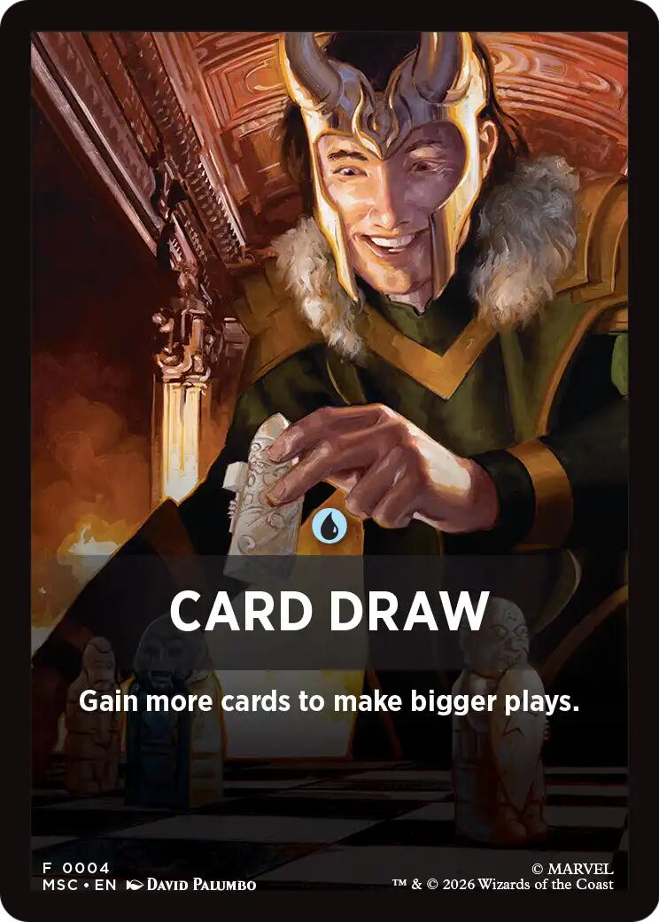 Card Draw Theme Card [Marvel Super Heroes Commander] | Total Play
