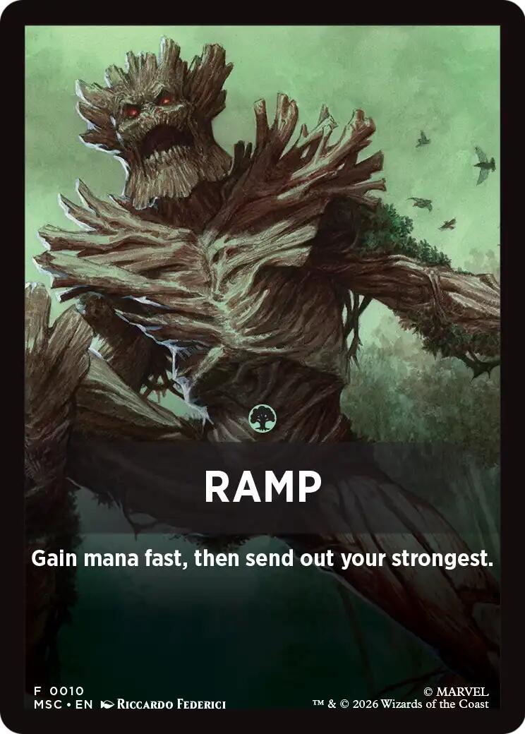 Ramp Theme Card [Marvel Super Heroes Commander] | Total Play