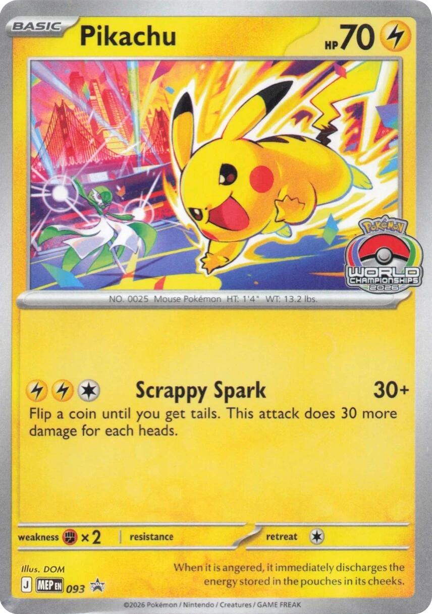 Pikachu (093) [Mega Evolution Promo] | Total Play