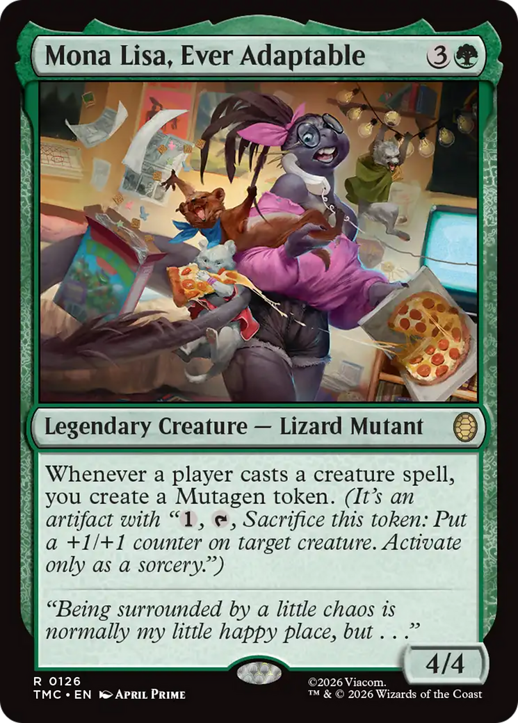 Mona Lisa, Ever Adaptable [Teenage Mutant Ninja Turtles Commander] | Total Play