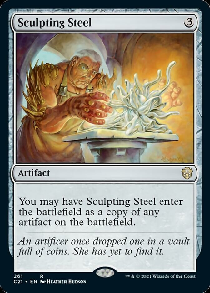 Sculpting Steel [Commander 2021] | Total Play