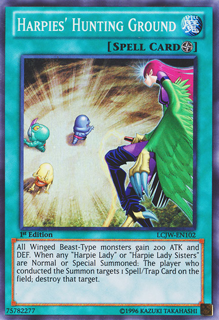 Harpies' Hunting Ground [LCJW-EN102] Super Rare | Total Play